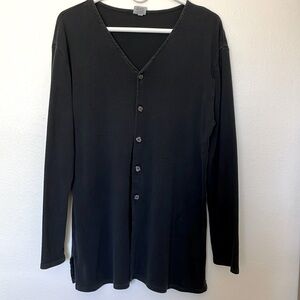 CP Shades Cotton/Rayon Blend Button Up Tunic
